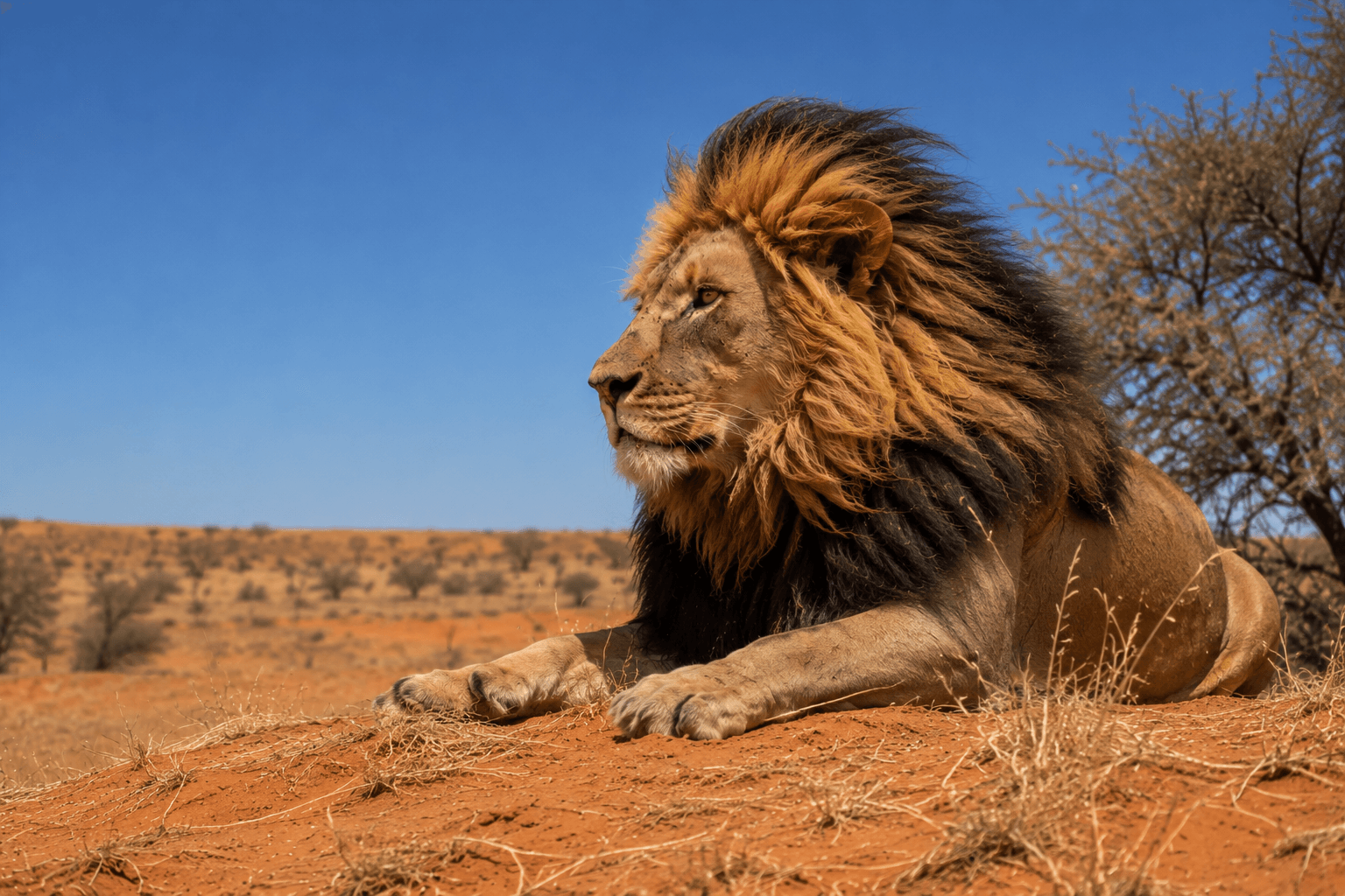 Lion - one of Africa's Big Five