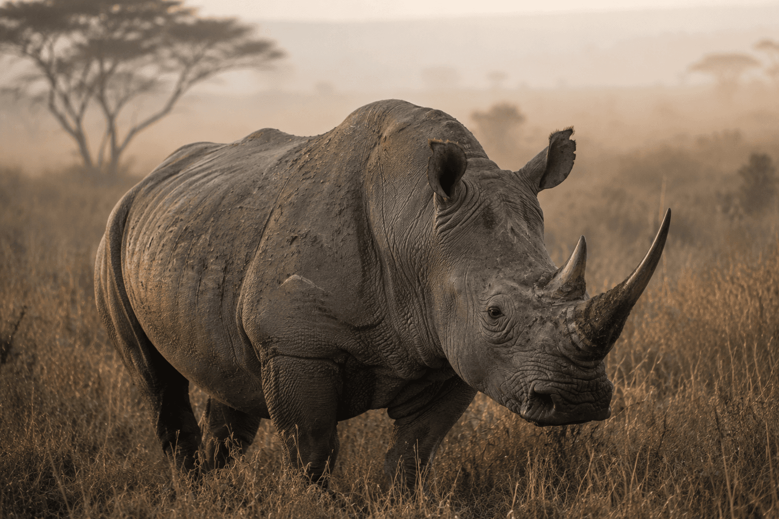 Rhino - one of Africa's Big Five