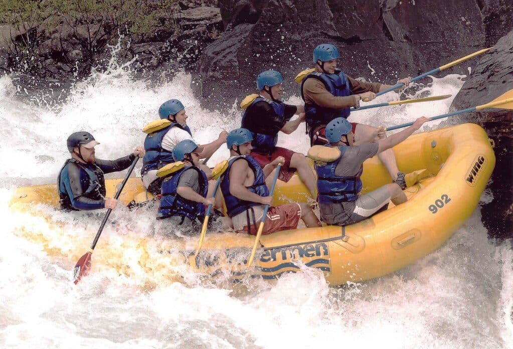 White-Water Rafting on the Zambezi